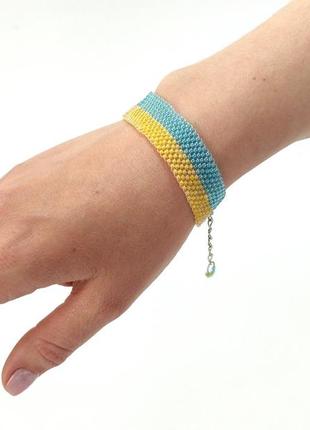 Браслет з бісеру , ручна робота