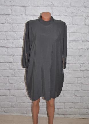 Платье из плотного шифона с боковыми карманами "cos"1 фото