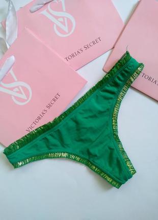 Victoria's secret original s m котоновые трусики стринги1 фото