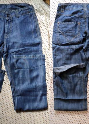 Легкі чоловічі джинси, брюки vinciw31l34, 100% тенсел, туреччина, літо,торг2 фото