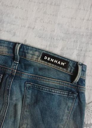 Брендові фірмові жіночі стрейчеві джинси denham,оригінал,нові,w24.5 фото
