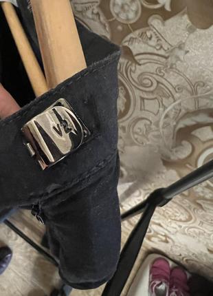Льняные брюки-палаццо versace classic - оригинал, винтаж10 фото