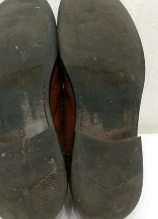 Чоловічі шкіряні туфлі-оксфорди. туфлі з натуральної шкіри.8 фото