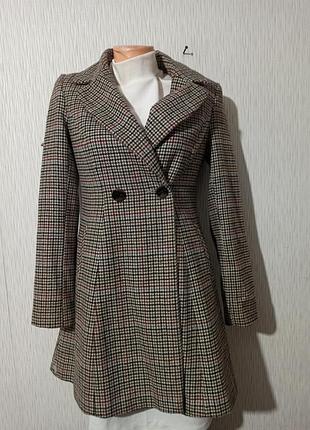 Пальто твид твидовое