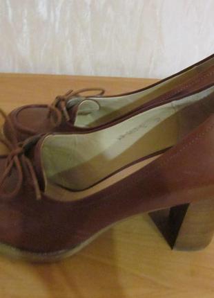 Туфли carlo pazolini коричневого цвета, размер 373 фото