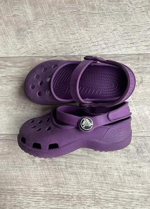 Crocs тапочки фірмові сандалі дитячі