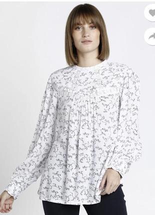 Вискозная блуза 🍃большой размер🍃жіноча блузка