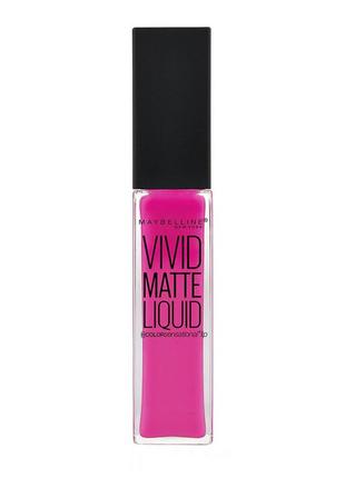 Блиск для губ maybelline new york color sensational vivid matte liquid2 фото