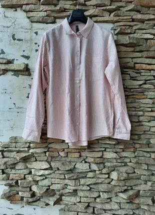 Шикарная с серебряной нитью рубашка 👕 большого размера