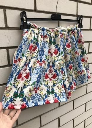 Цветочные летние шорты с карманами asos10 фото