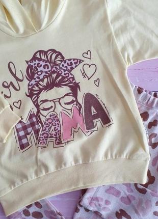 Весняний костюм для дівчинки