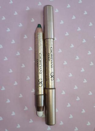 Карандаш для глаз века тени орифлейм giordani gold 12973 deep emerald oriflame