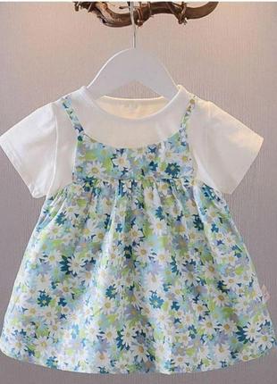 ✍🏻легенькі літні сукні на маленьких принцес