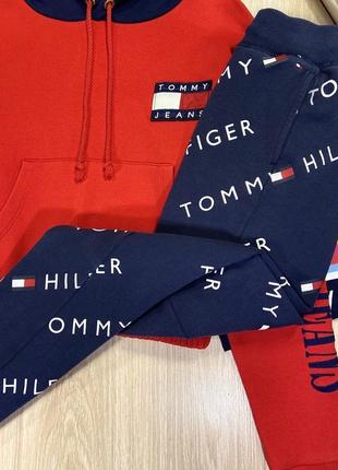 Джоггеры от tommy hilfiger, оригинал🖤🔝2 фото