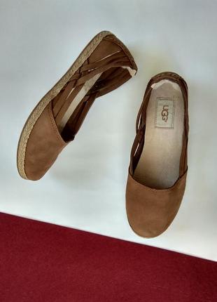 Кожаные мокасины ugg9 фото