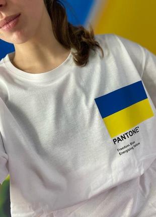 Футболка український прапор « pantone»2 фото