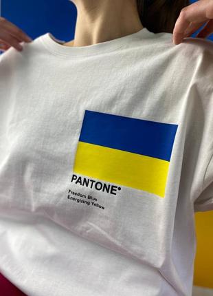 Футболка український прапор « pantone»6 фото