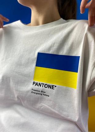 Футболка український прапор « pantone»5 фото