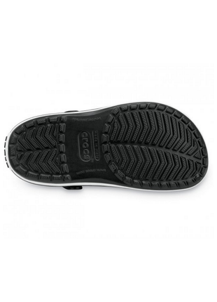 Женские сабо crocs crocband кроксы черные 11016-001 black5 фото