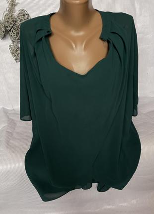Воздушная зелёная блуза asos3 фото