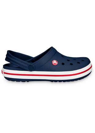 Женские сабо crocs crocband clog темно синие 11016-410 navy3 фото