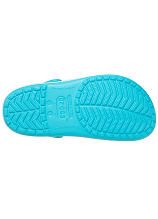 Женские сабо crocs crocband кроксы голубые 11016 pool5 фото