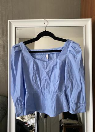 Блуза з об'ємними рукавами блузка сорочка оригінал