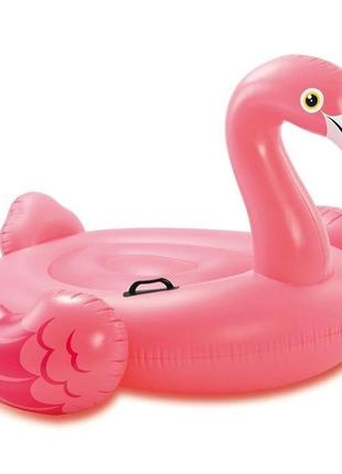 Надувной плот розовый фламинго1 фото