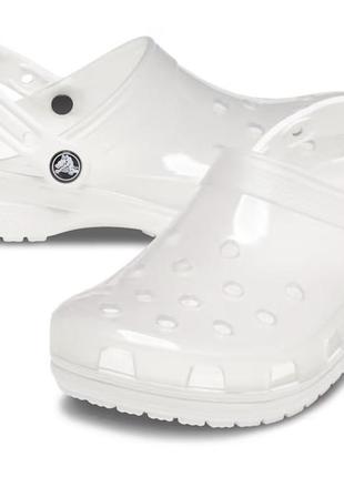 Сабо crocs classic translucent, м121 фото