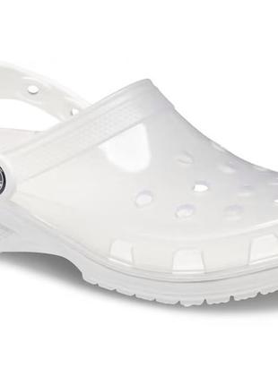 Сабо crocs classic translucent, м123 фото