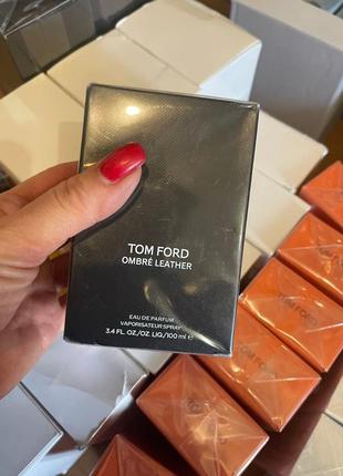 Tom ford ombre leather, 100 мл,унісекс, шкіряні!