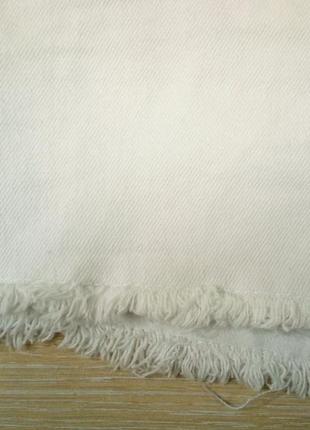 Белые катоновые шорты10 фото