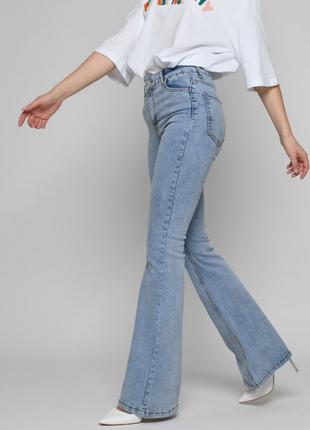 Стильні джинси еспаньйолу, джинси кльош3 фото