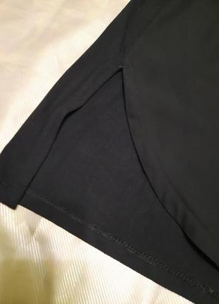 Чорна туніка з вишивкою, блуза6 фото
