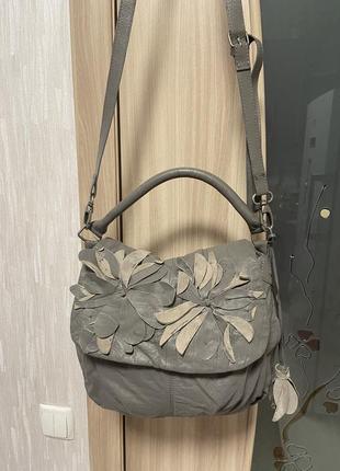 Шкіряна сумка кросбоді next