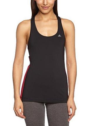 Стильна майка оригінал adidas, canotta donna clima 3-stripes essentials