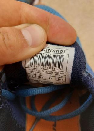 Кросівки для бігу karrimor tempo 6 р38.5 24.5см6 фото