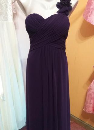 Фиолетовое нарядное вечернее платье ever pretty новое.5 фото