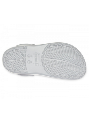 Жіночі сабо crocs crocband platform clog крокси на платформі сірі 205434 grey5 фото