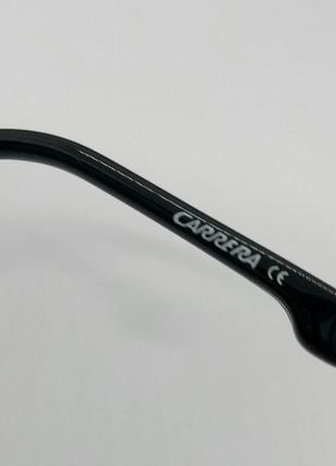 Carrera очки мужские солнцезащитные черные с градиентом в черном металле6 фото