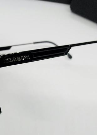 Carrera очки мужские солнцезащитные черные с градиентом в черном металле10 фото