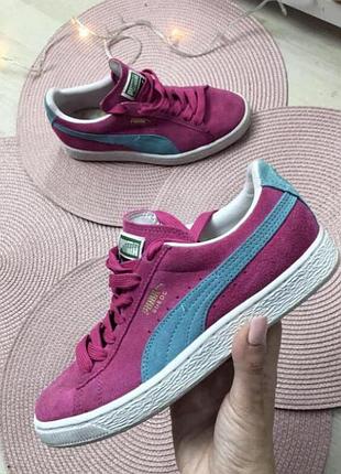 Кроссовки puma suede женские