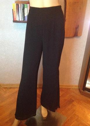 Элегантные брюки - палаццо с гофрированными вставками, р. 38-403 фото
