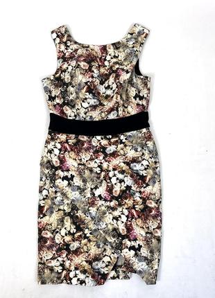 Плаття стильне coast, міді, з квітами5 фото