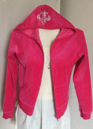 Велюровая курточка juisi fashion