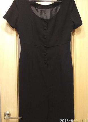 Відмінне, стильне чорне платтячко next 48-50 р.