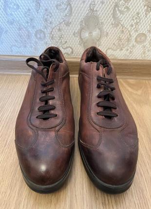 Мужские туфли- кроси  с натуральной кожи италия1 фото
