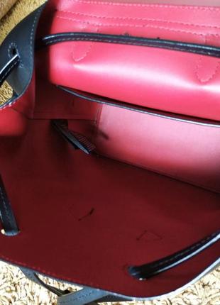 Кожаный рюкзак lauren ralph lauren dryden с кулиской