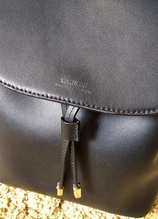 Кожаный рюкзак lauren ralph lauren dryden с кулиской