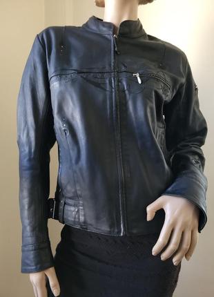 Held biker jacket. жіноча шкіряна куртка.